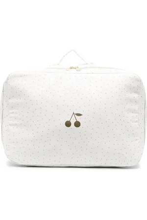 BONPOINT Cherry-print cotton bag