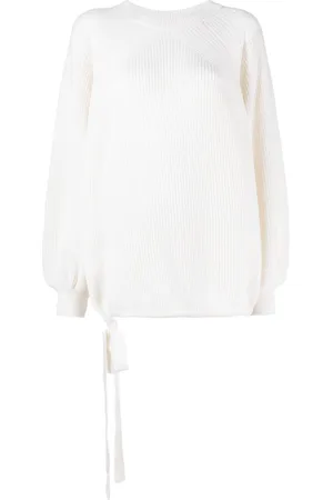 Msgm Puffball ribbed-knit jumper