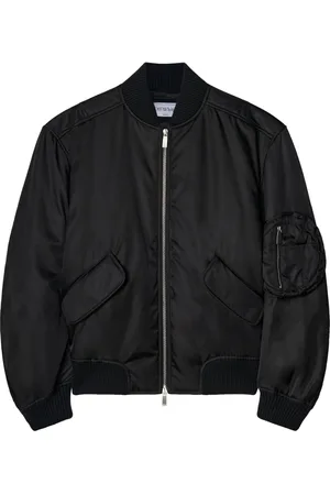 OFF-WHITE Zip-fastening bomber jacket