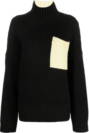 J.W.Anderson Logo-embroidered roll-neck jumper