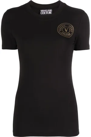 VERSACE Logo-print T-shirt
