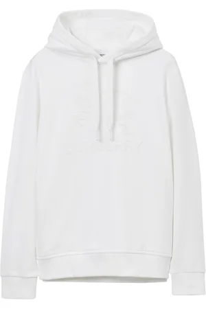 Burberry EKD Raynerbridge logo-embossed cotton hoodie