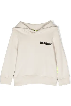 BARROW Graphic-print cotton hoodie