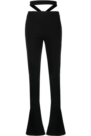 ANDREADAMO Cut-out flared trousers
