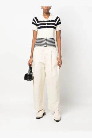 STUDIO NICHOLSON High-waisted wide-leg trousers