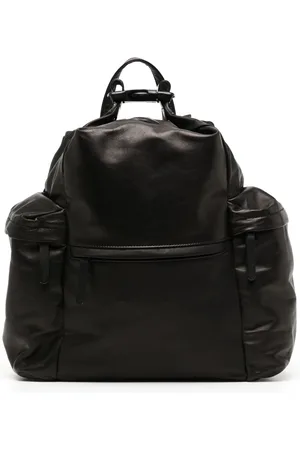 YOHJI YAMAMOTO Multiple-pocket leather backpack