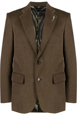 Roberto Cavalli Single-breasted wool blazer