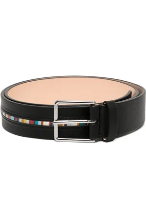 Paul Smith Signature-stripe leather belt
