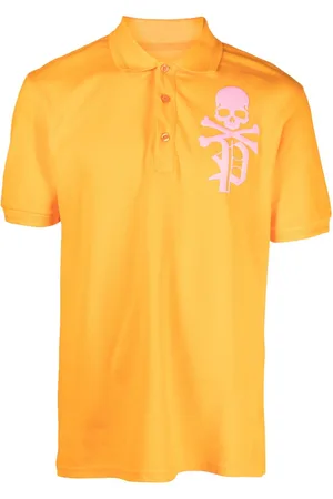 Philipp Plein Skull-print short-sleeve polo shirt