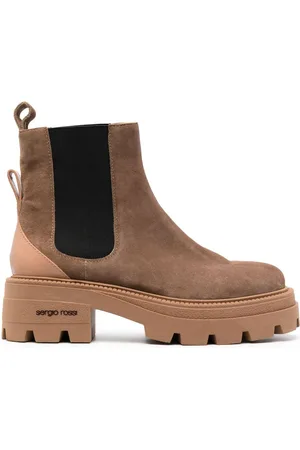 Sergio Rossi SR Milla square-toe suede boots