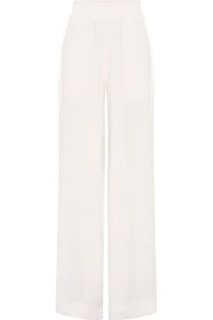 Nicholas Serrine ruched wide-leg trousers