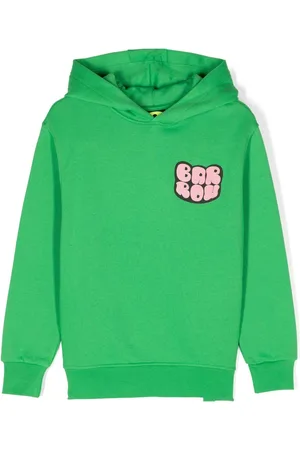 BARROW Logo-print cotton hoodie