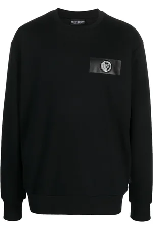Philipp Plein Logo-patch cotton sweatshirt