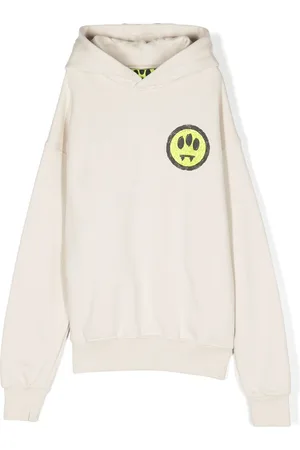 BARROW Logo-print cotton hoodie