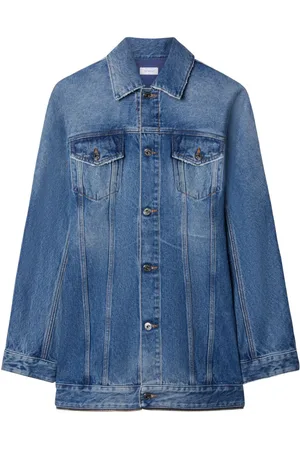 OFF-WHITE Zipped denim minidress