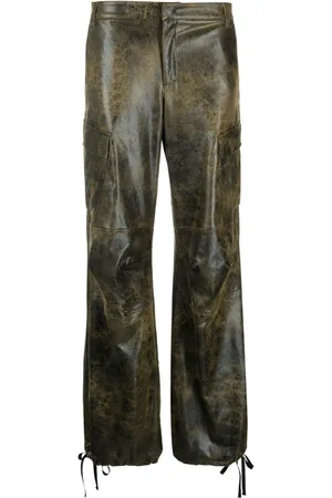 The Andamane Distressed-effect tapered trousers