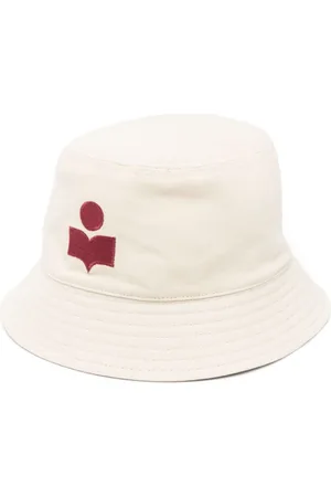Isabel Marant Haley logo-embroidered bucket hat