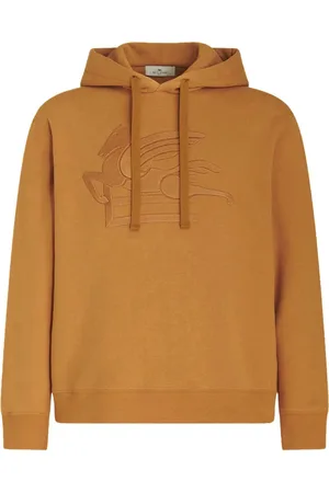 Etro Pegaso-motif cotton hoodie