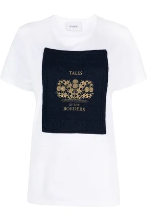 Barrie Logo-patch cotton T-shirt