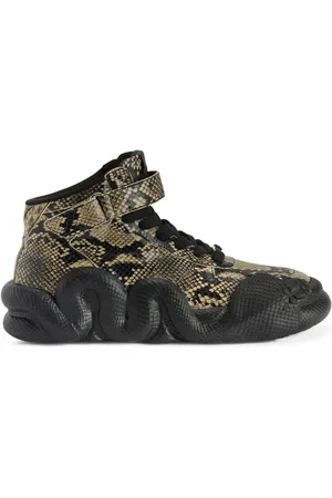 Giuseppe Zanotti Cobras snake-effect leather sneakers