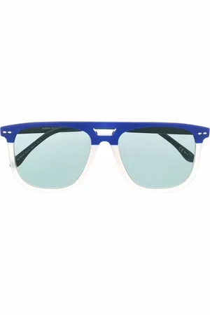 Isabel Marant Logo colour-block sunglasses