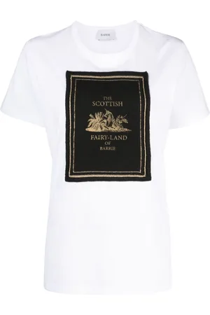 Barrie Logo-patch cotton T-shirt