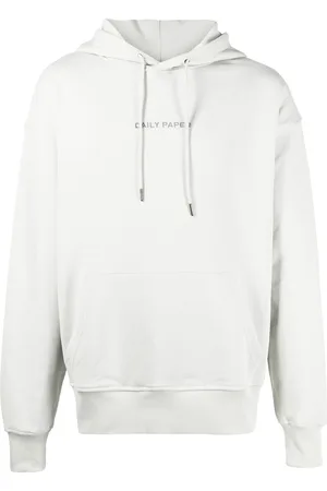 Daily paper Logo-print cotton hoodie