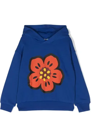 Kenzo Boke Flower patch cotton hoodie
