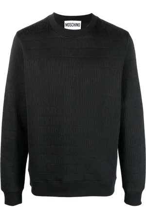 Moschino Logo-print long-sleeved sweatshirt