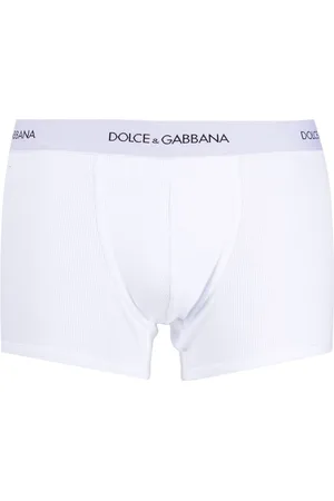 Dolce & Gabbana Logo-waist cotton boxers