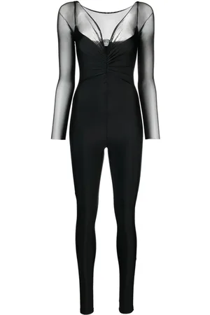 Atu Body Couture V-neck bodycon jumpsuit