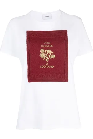 Barrie Logo-patch cotton T-shirt
