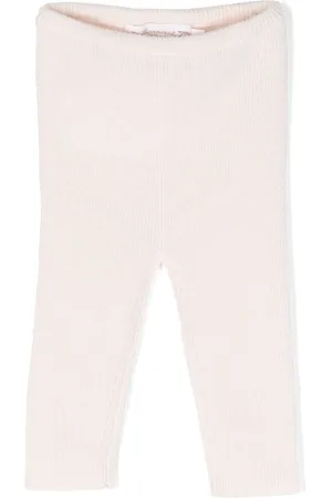 BONPOINT Ribbed-knit elasticated leggings