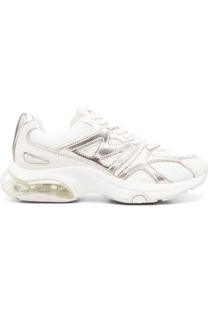 Michael Kors Logo-patch mesh-panelling sneakers