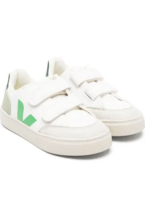 Veja Touch-strap leather sneakers