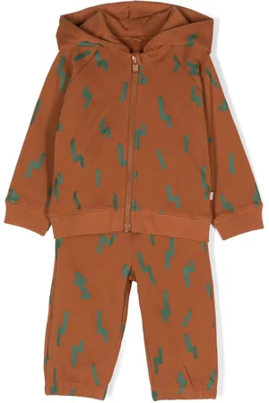 Stella McCartney Graphic-print organic cotton tracksuit set