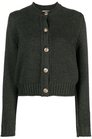 Barrie Button-up cashmere cardigan
