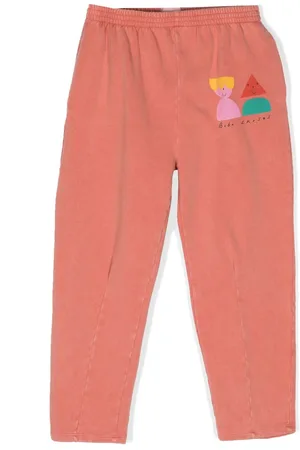 Bobo Choses Funny Friends cotton track pants