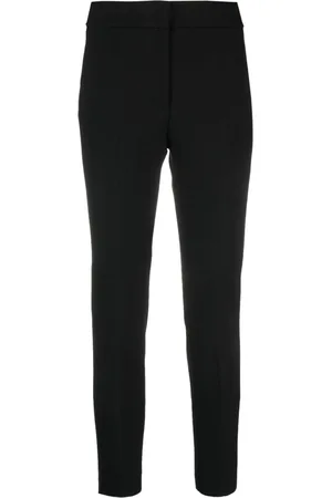 PESERICO SIGN Cropped slim-fit trousers