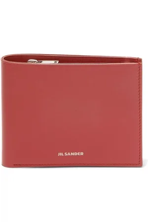 Jil Sander Bi-fold leather wallet