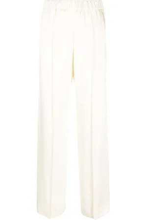 Jil Sander Pressed-crease straight-leg trousers