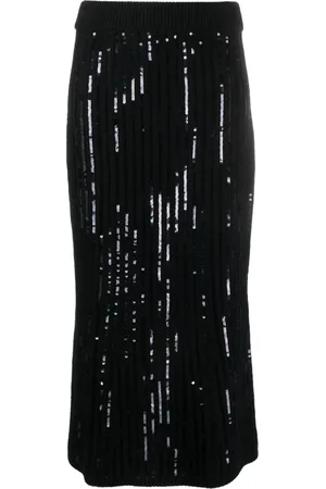 Dorothee Schumacher Sequin-embellished high-waisted skirt