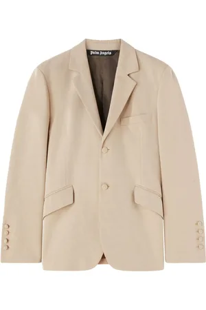 Palm Angels Fitted Retro single-breasted blazer