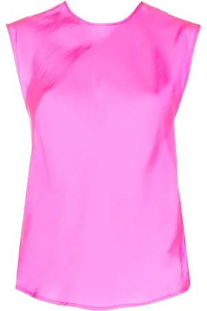 FORTE FORTE Sleeveless satin blouse