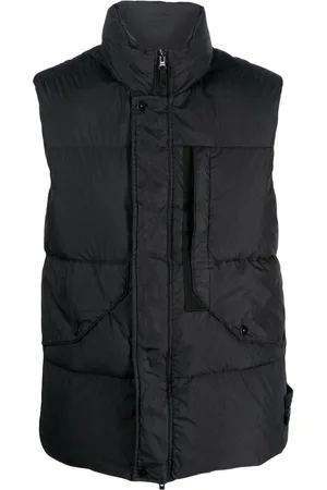Stone Island Compass-patch padded gilet