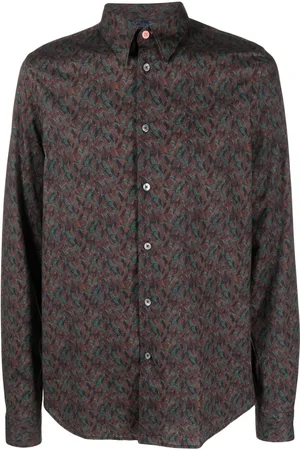 Paul Smith Graphic-print long-sleeve shirt