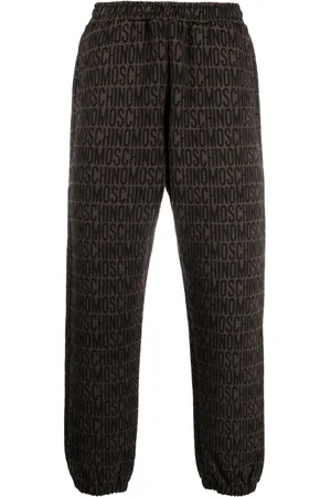 Moschino Logo-print elasticated-waistband track pants