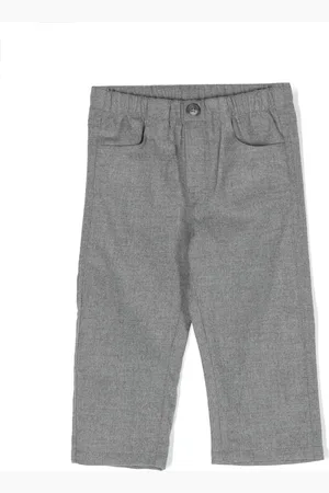 Il gufo Mid-rise straight-leg trousers