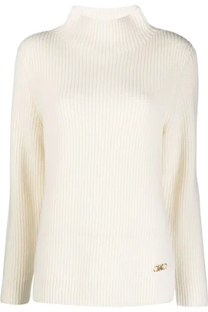 Michael Kors High-neck ribbed-knit jumper