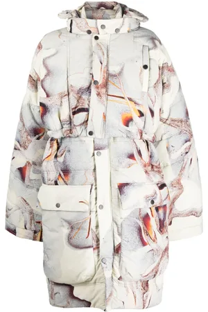 HENRIK VIBSKOV Padded drawstring-hooded parka coat
